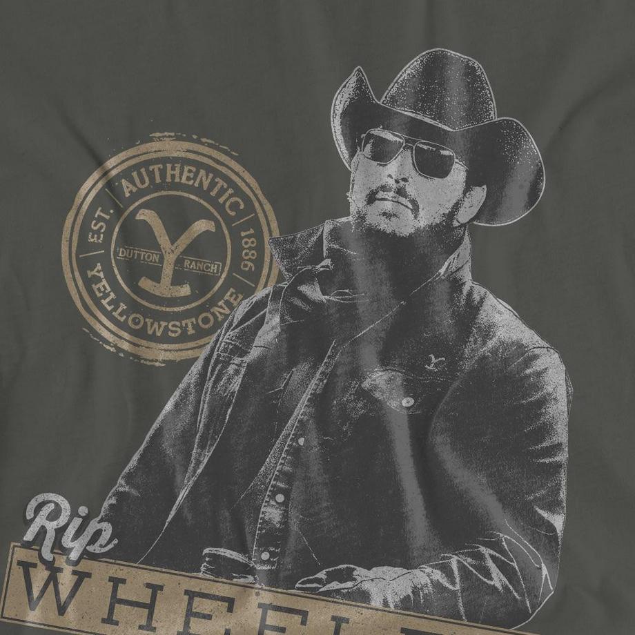 Yellowstone T-Shirt à Imprimé Graphique Rip Wheeler  