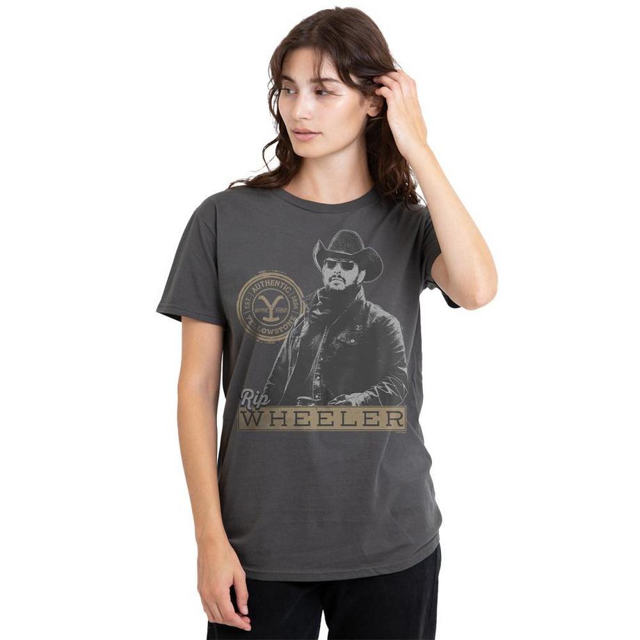 Yellowstone T-Shirt à Imprimé Graphique Rip Wheeler  