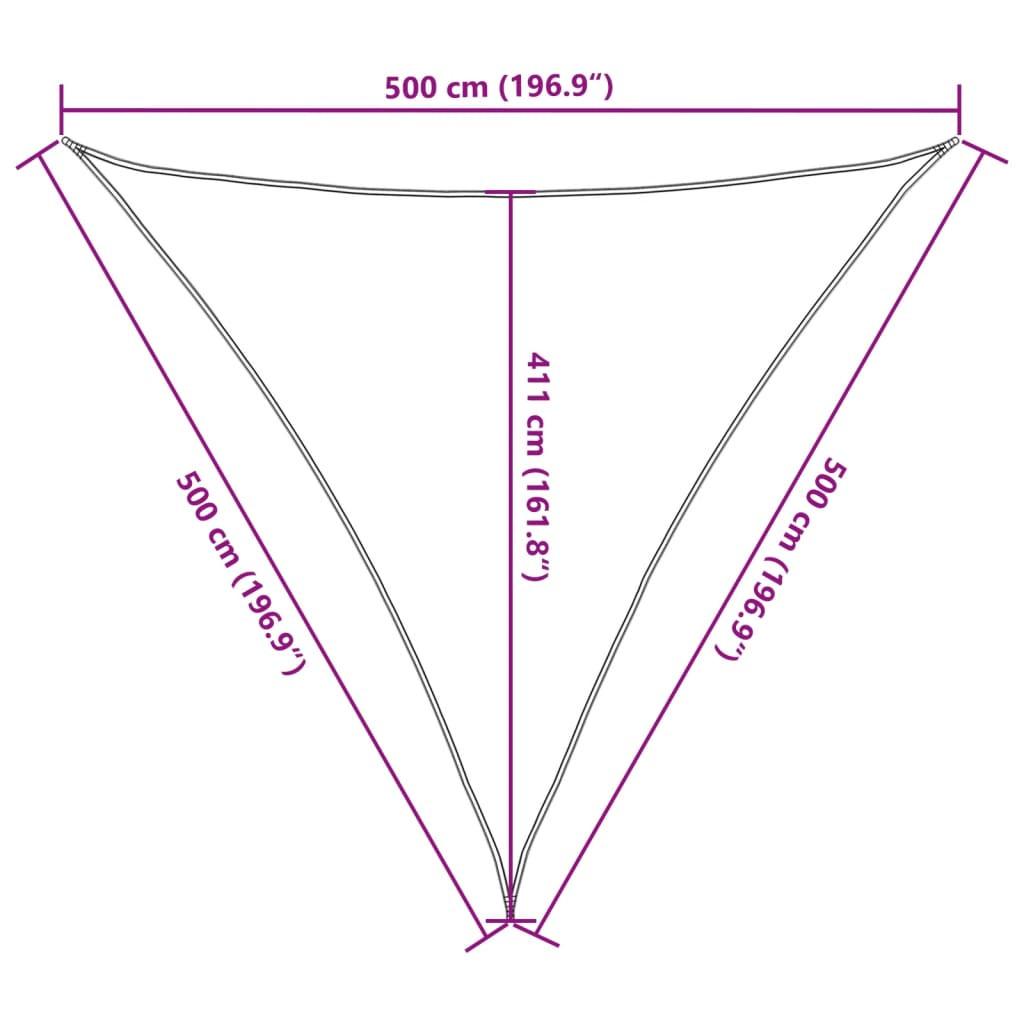 VidaXL Voile solaire  