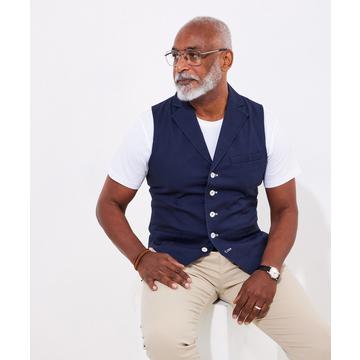 Vintage Workwear Twill-Weste