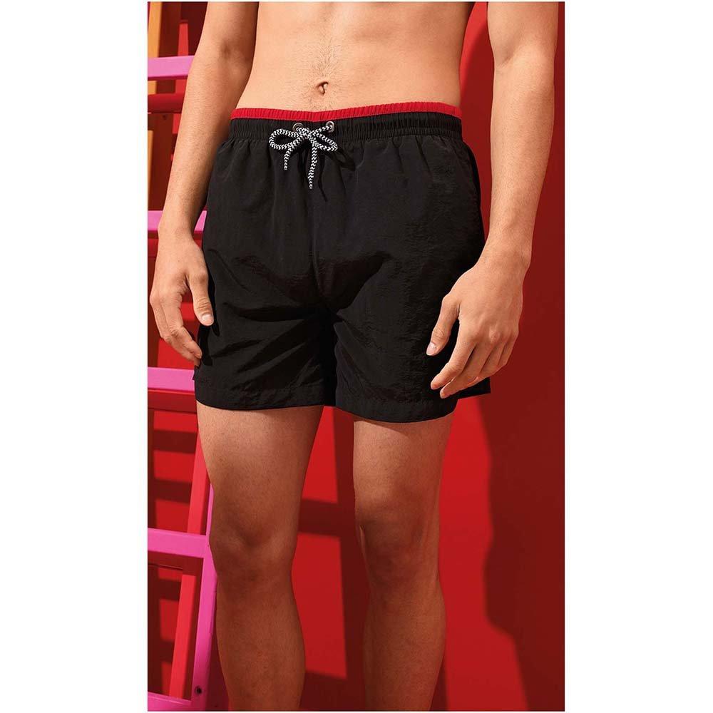 Asquith & Fox Badeshorts Gestreift Kordelzug  