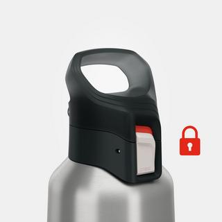 QUECHUA Isolierflasche MH500 0,8 L Edelstahl  
