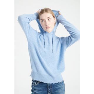 Studio Cashmere8  MIA 16 Hoodie mit ziselierten Abschlüssen - 100% Kaschmir 