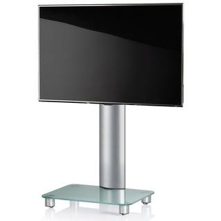 VCM Universal TV VESA Standfuß Ständer Fernseh Rack Alu Glas rollbar Rollen Tosal  