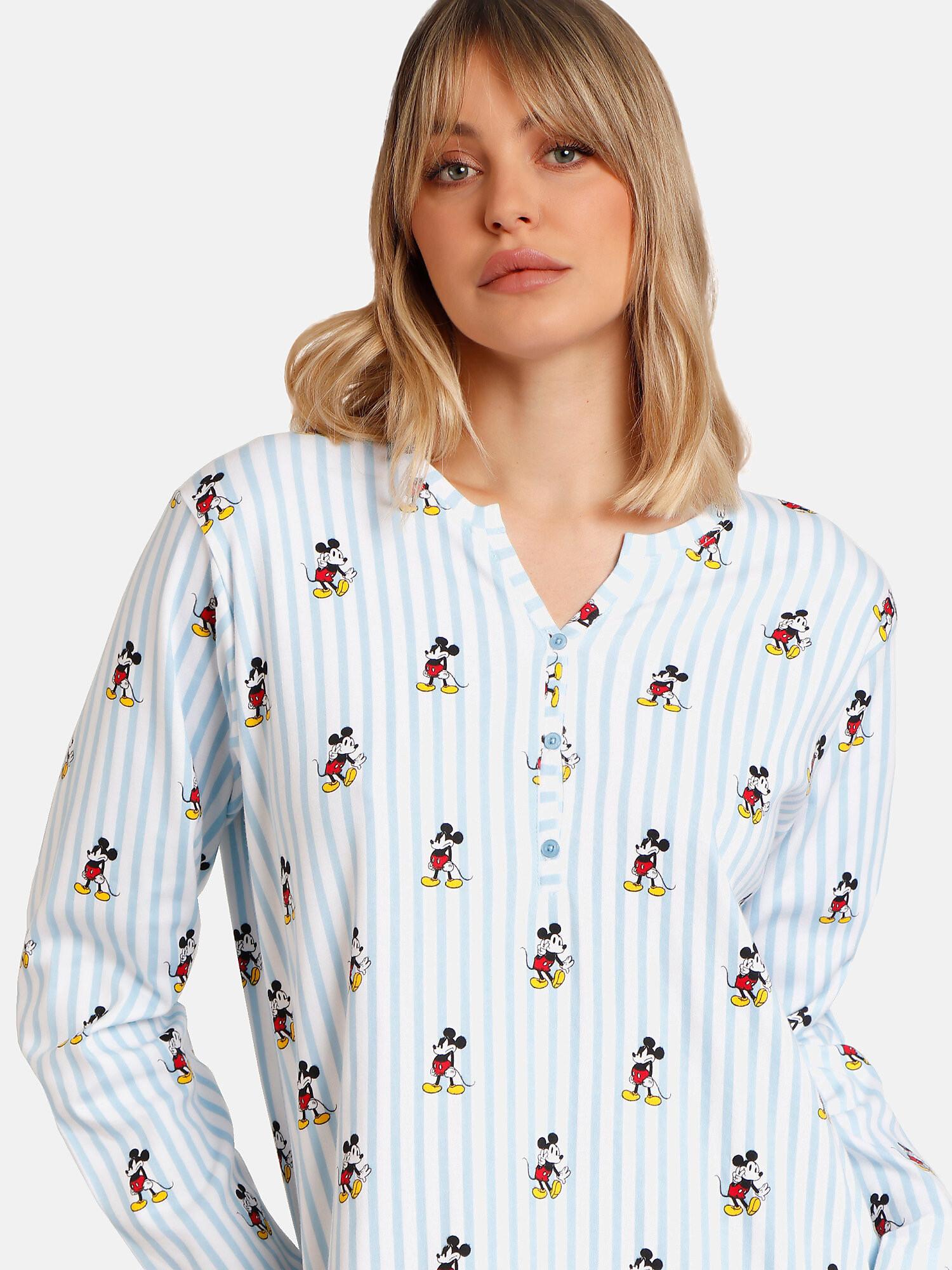 Admas  Mickey New Yord Camicia da notte a maniche lunghe Disney 