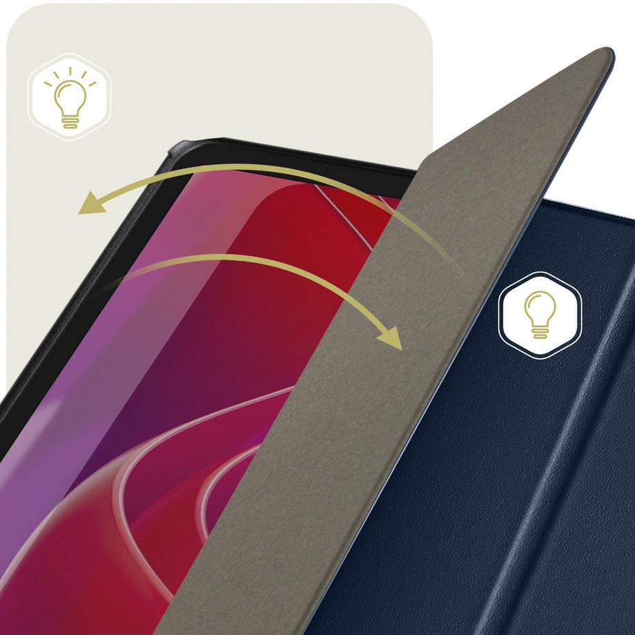 Avizar  Trifold Etui Lenovo Tab M11 Dunkelblau 