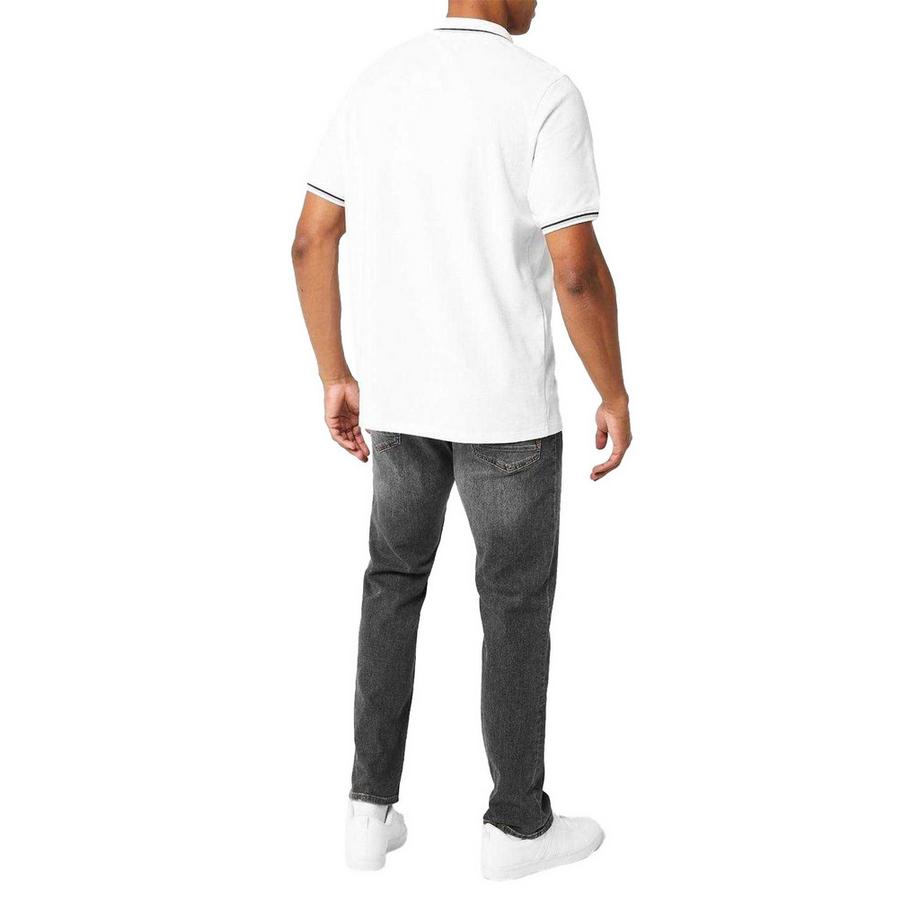 Slazenger  Polo Motiftyle Rayure Contrastée Sur Bord 