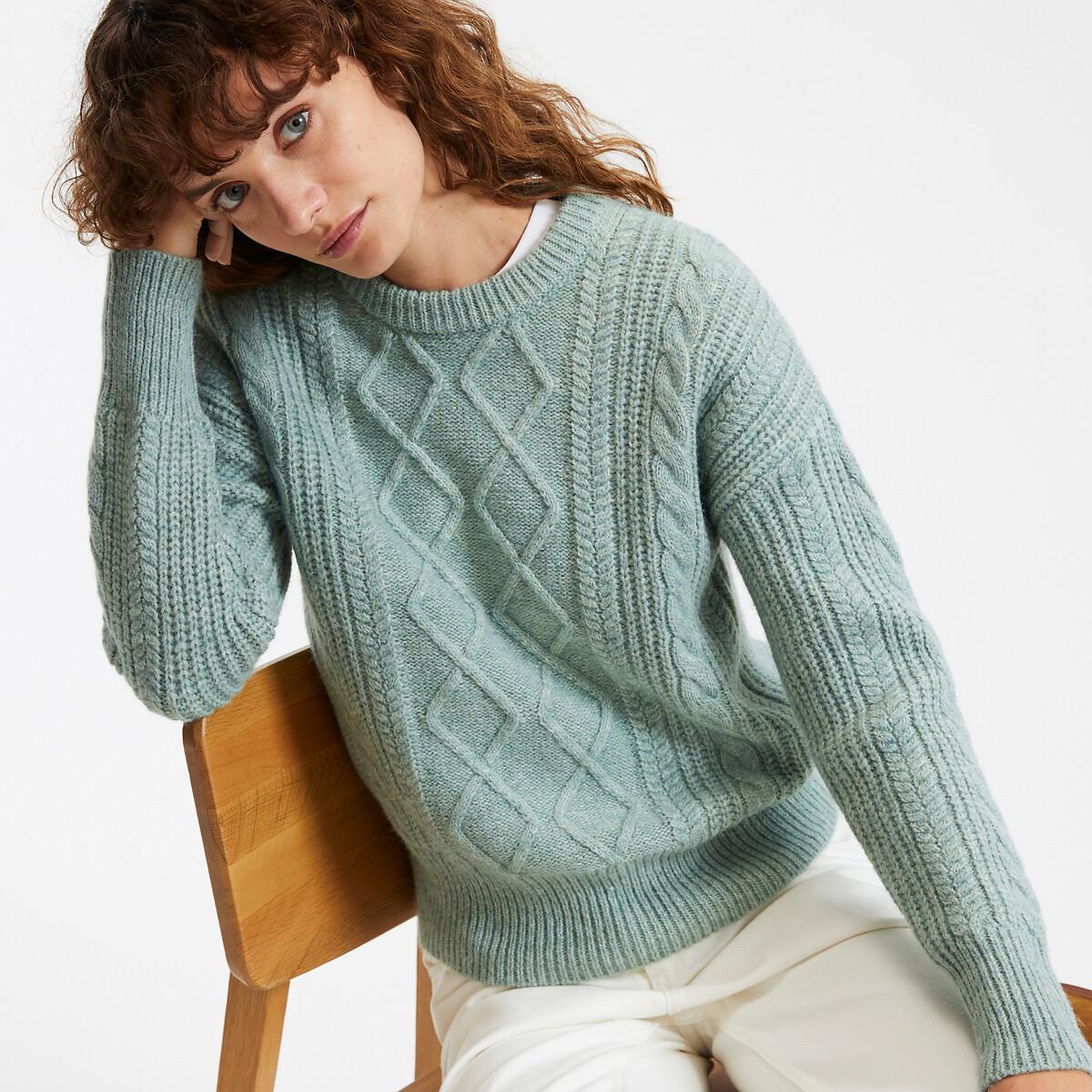 La Redoute Collections  Pullover mit rundem Ausschnitt 