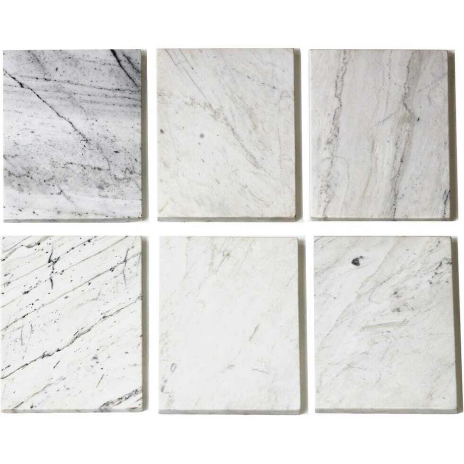 mutoni Tavolino Lexington bianco 92 (set di 2)  