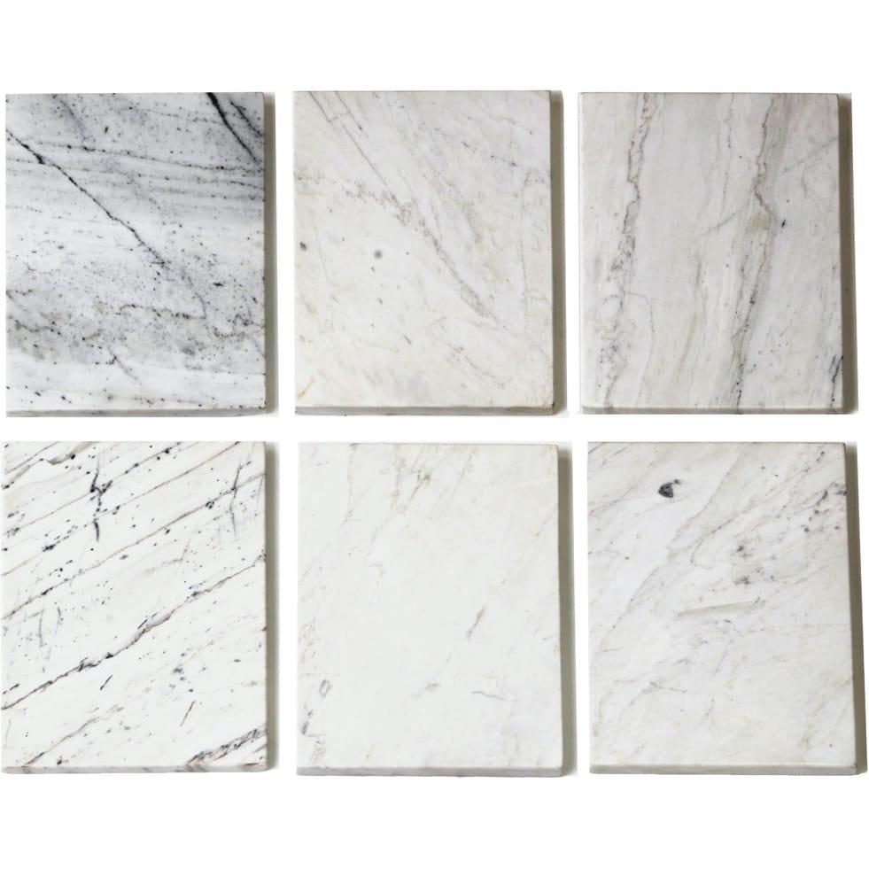 mutoni Tavolino Lexington bianco 92 (set di 2)  