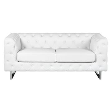 2 Sitzer Sofa aus Kunstleder Glamourös VISSLAND