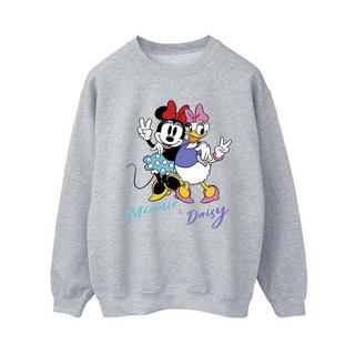 Disney Minnie und Daisy Grafik Print Sweatshirt  