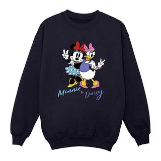 Disney Minnie und Daisy Grafik Print Sweatshirt  