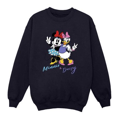 Disney Minnie und Daisy Grafik Print Sweatshirt  