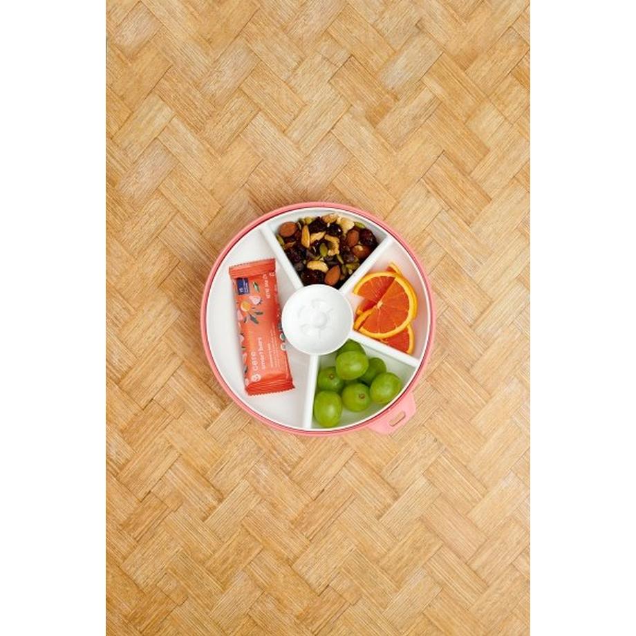 GöBe GöBe Snack Spinner Snackbox Gross, Coral  