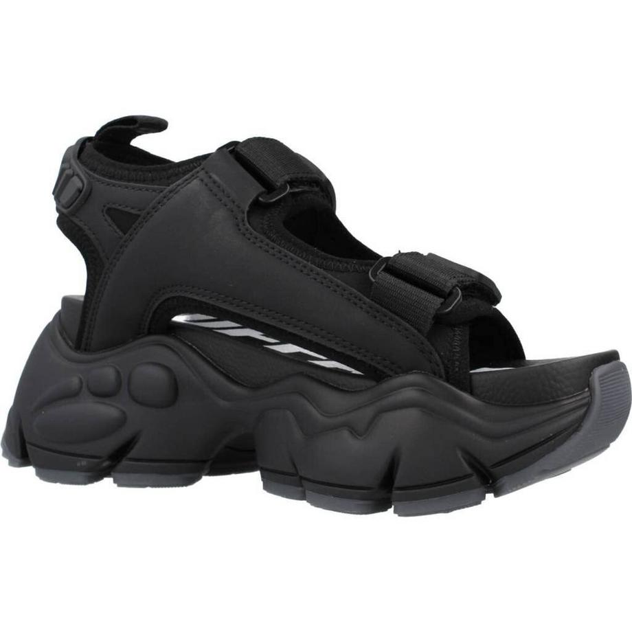 Buffalo  damen-sandalen mit plateau  binary track 