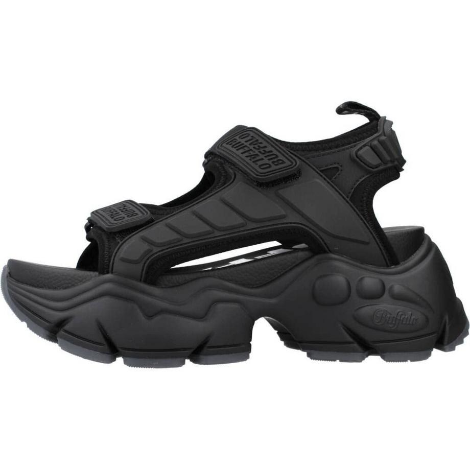 Buffalo  damen-sandalen mit plateau  binary track 