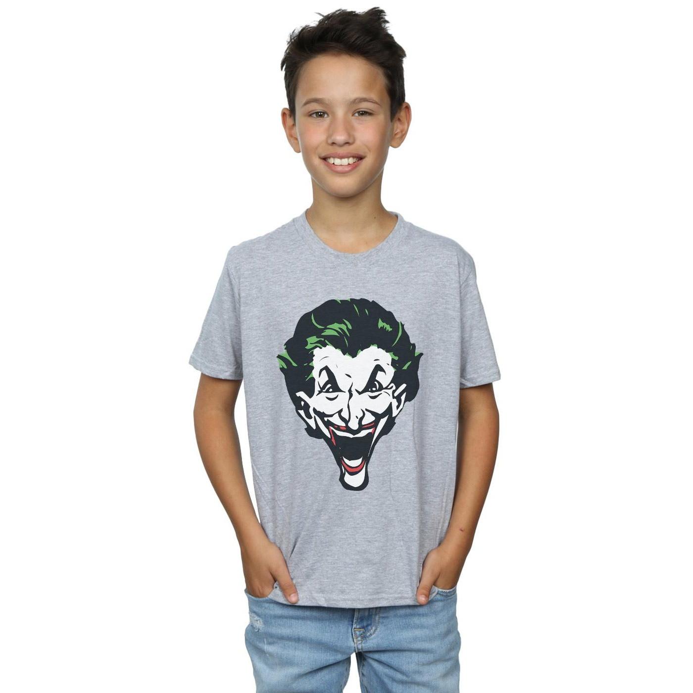 DC COMICS  Tshirt THE JOKER BIG FACE 