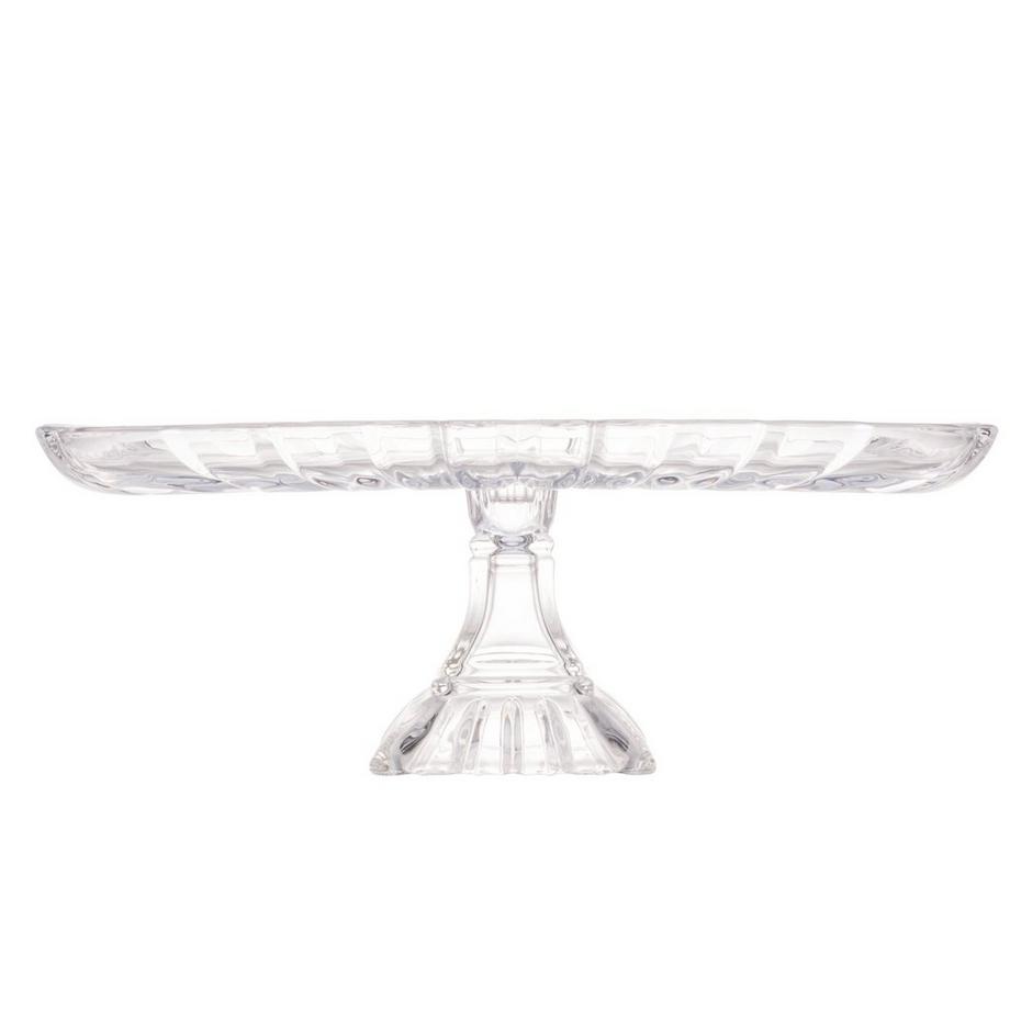 Lyor  Große erhöhte Kristallschale 