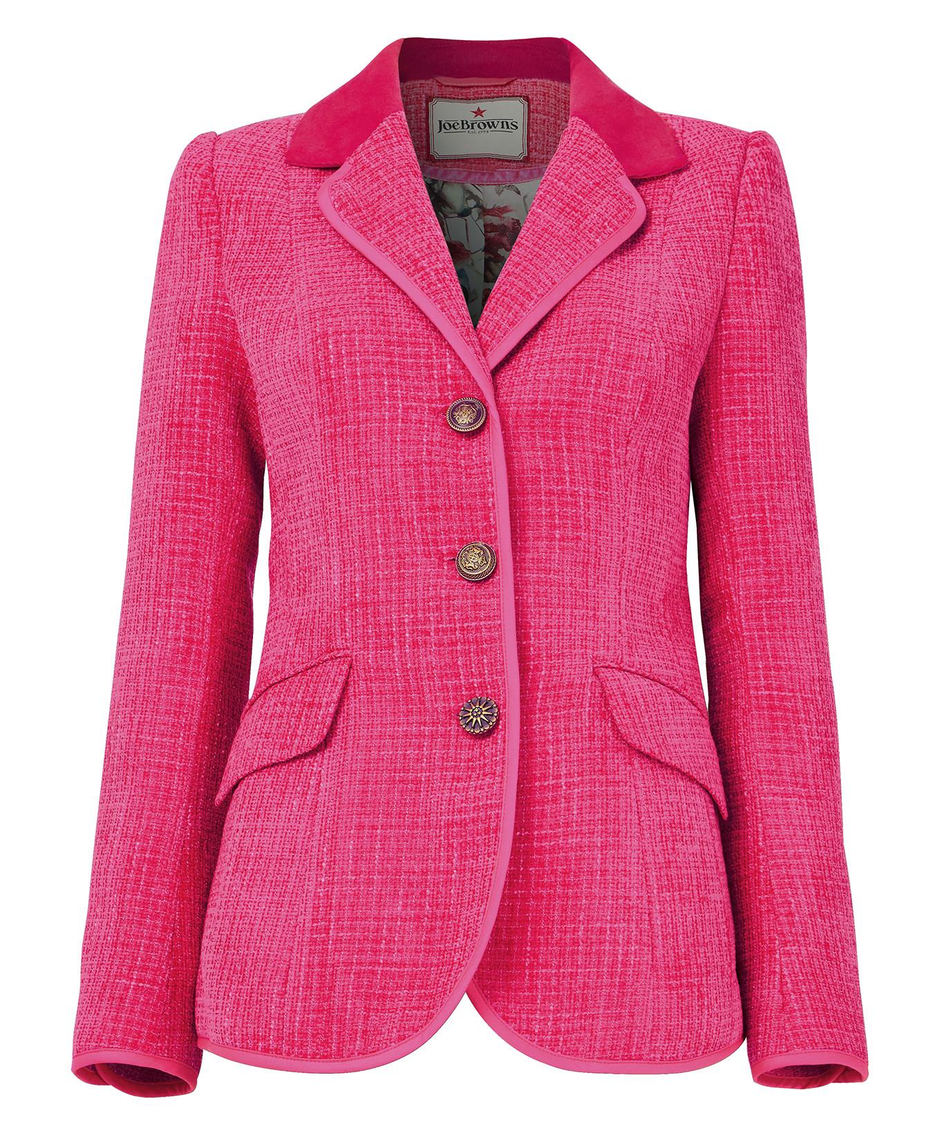 Joe Browns Veste Col Rond Patte de Boutonnage  