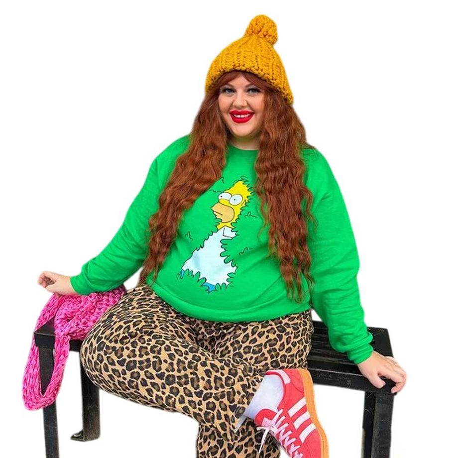 The Simpsons Homer Hedge Top In Maglione  