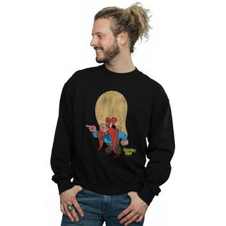LOONEY TUNES Yosemite Sam Sweatshirt Col Rond  