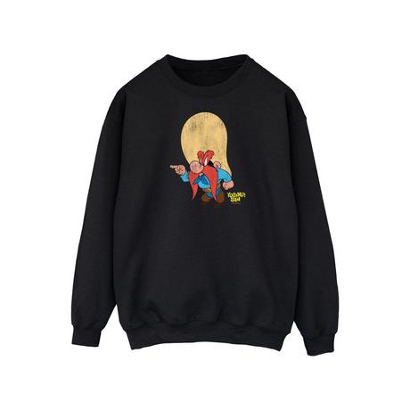 LOONEY TUNES Yosemite Sam Sweatshirt Col Rond  