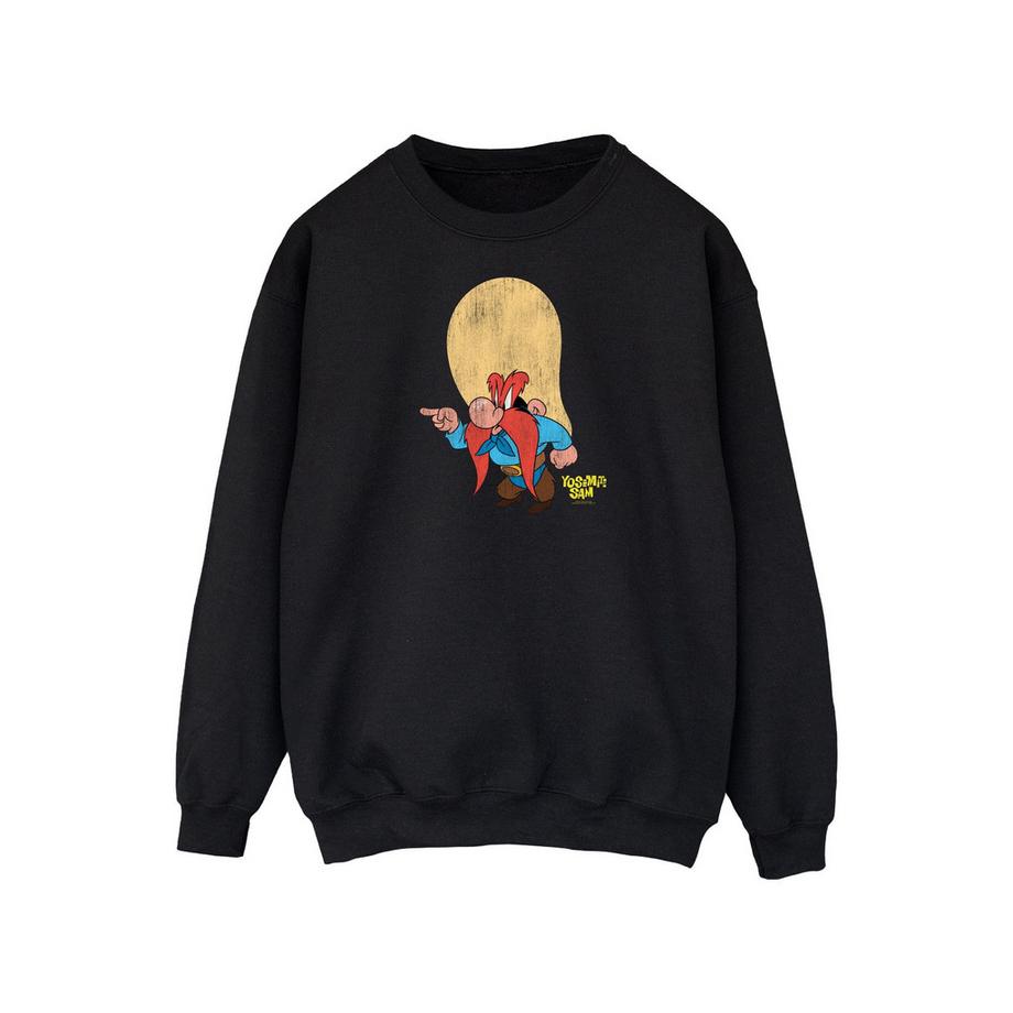 LOONEY TUNES Yosemite Sam Rundhals-Sweatshirt  