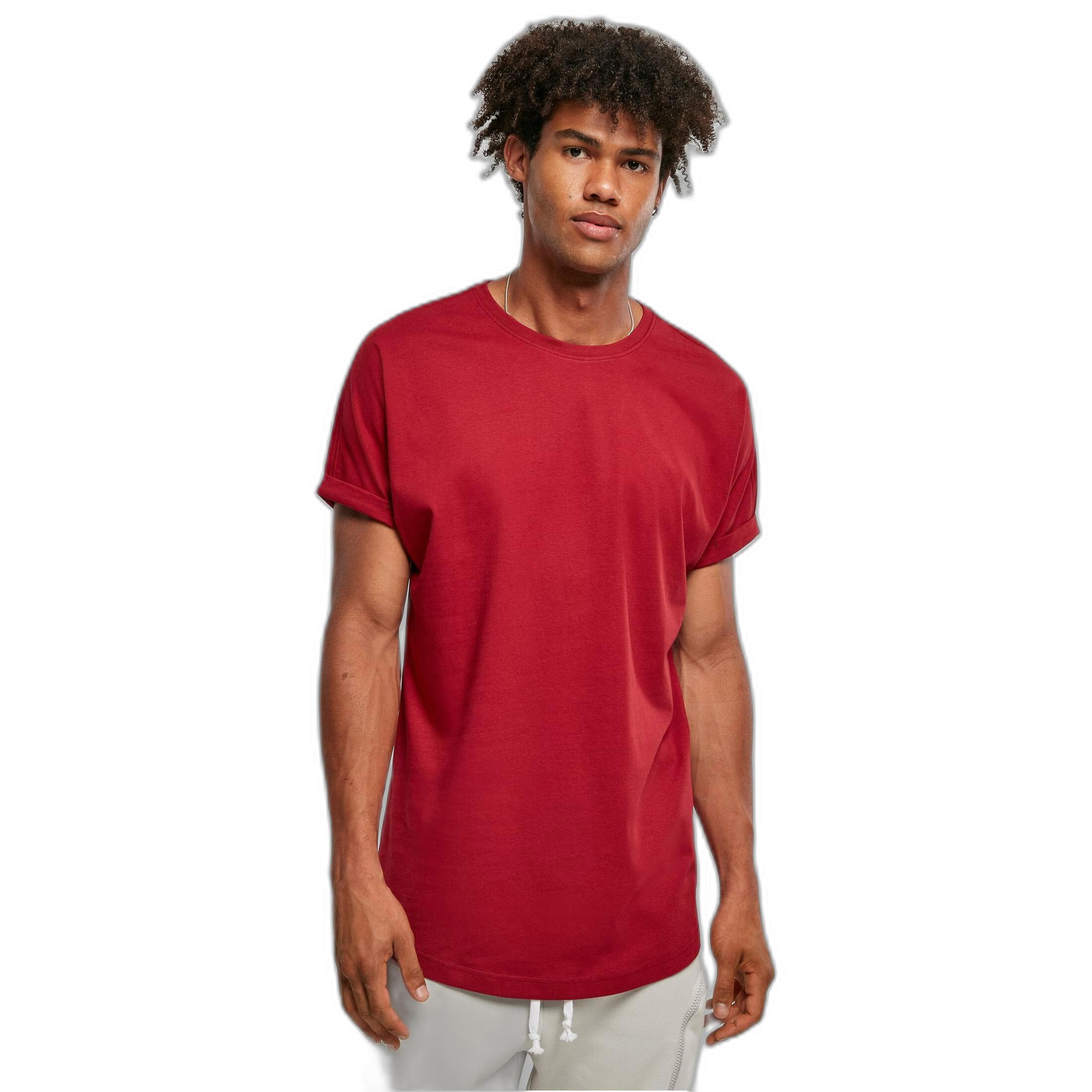 URBAN CLASSICS Long Shaped Turnup T-Shirt  