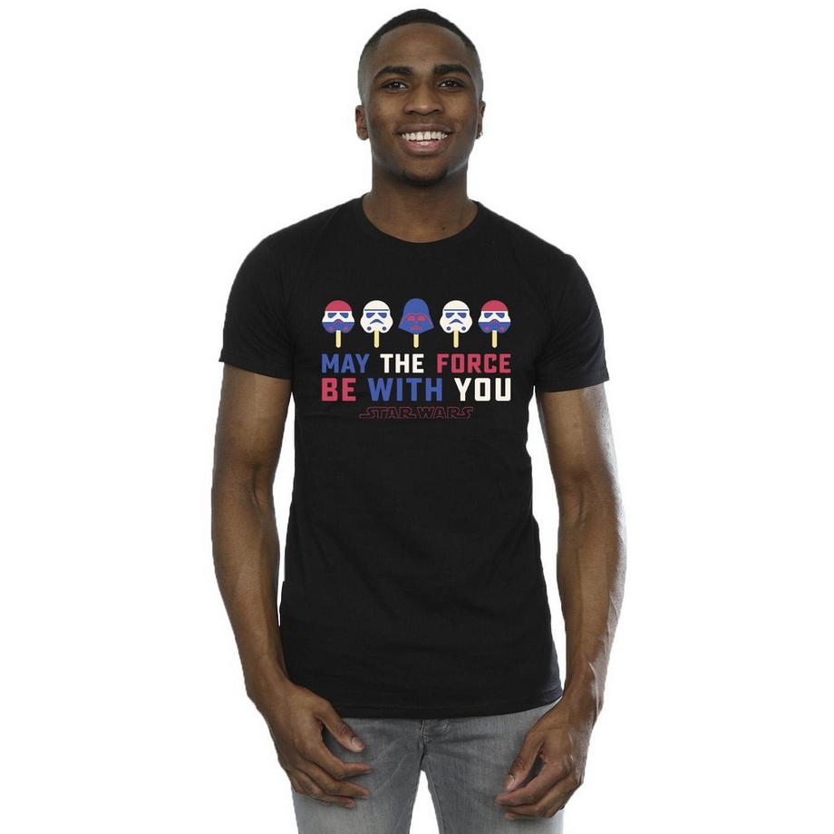 STAR WARS May The Force Ice Pops T-Shirt  