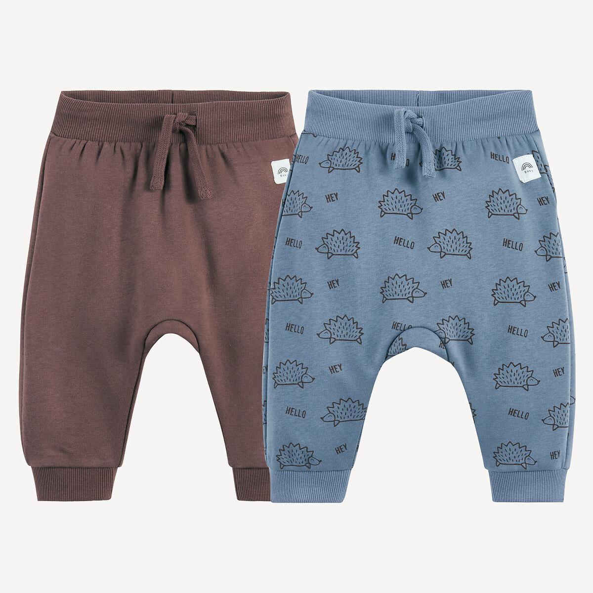 La Redoute Collections  2er-Pack Pluderhosen aus Sweatware 