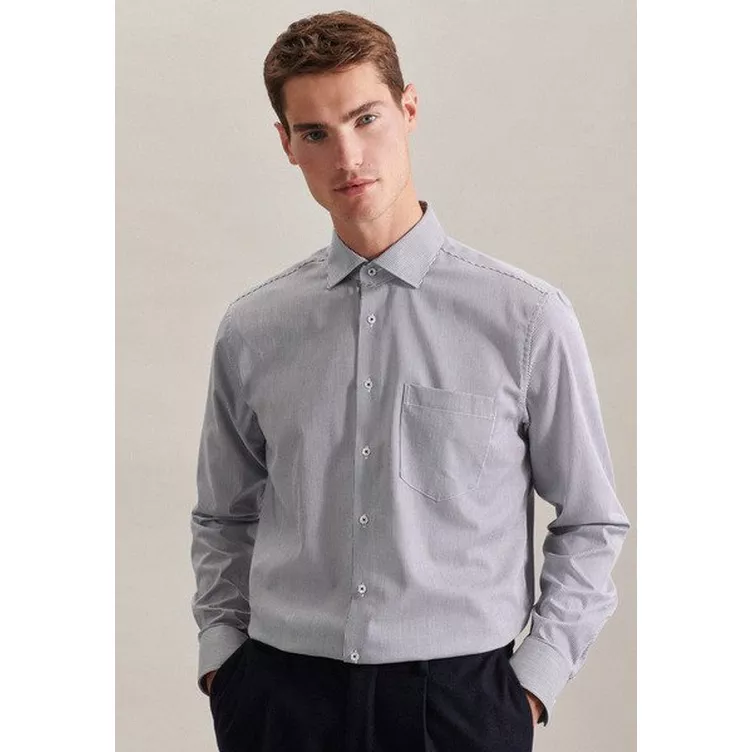 Seidensticker Business Hemd Regular Fit Langarm Streifen online kaufen MANOR