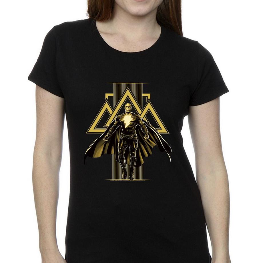 DC COMICS Black Adam T-Shirt Stampata  