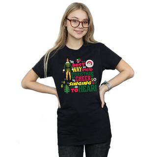 Elf T-shirt Christmas Cheer  