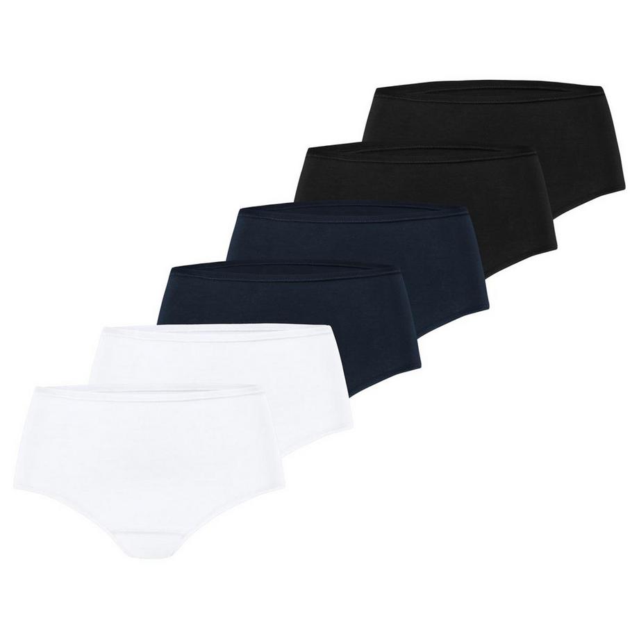 Best of Cotton lot de 6  - culottes taille haute
