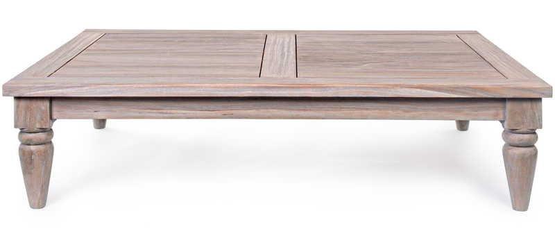 mutoni Table basse de jardin en bois Bali (FSC) 120x80  