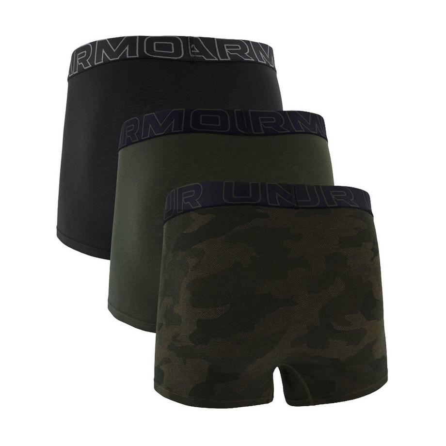 UNDER ARMOUR  Boxer  Paquet de 3 Conforme à la silhouette-UA PERFORMANCE COTTON - PRINT 3 INCH 