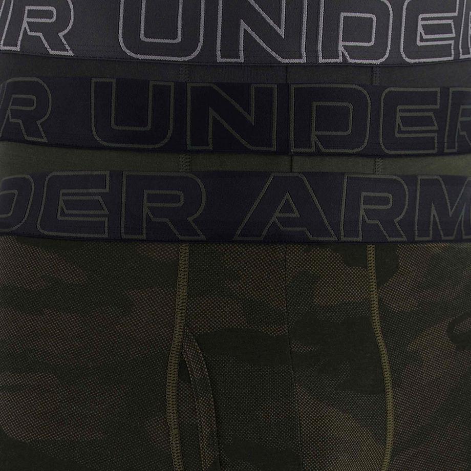 UNDER ARMOUR  Boxer  Paquet de 3 Conforme à la silhouette-UA PERFORMANCE COTTON - PRINT 3 INCH 
