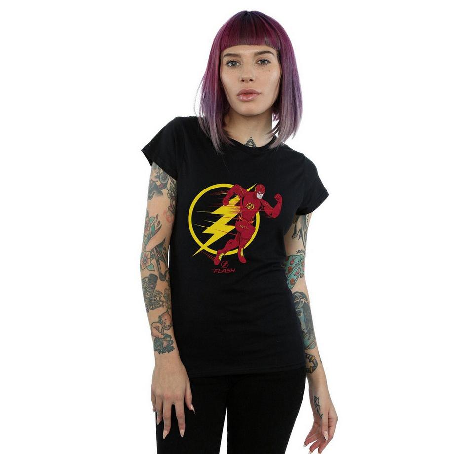 DC COMICS Flash Running Logo T-Shirt  