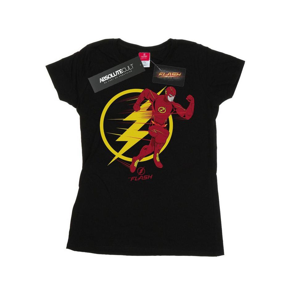 DC COMICS Flash Running Logo T-Shirt  