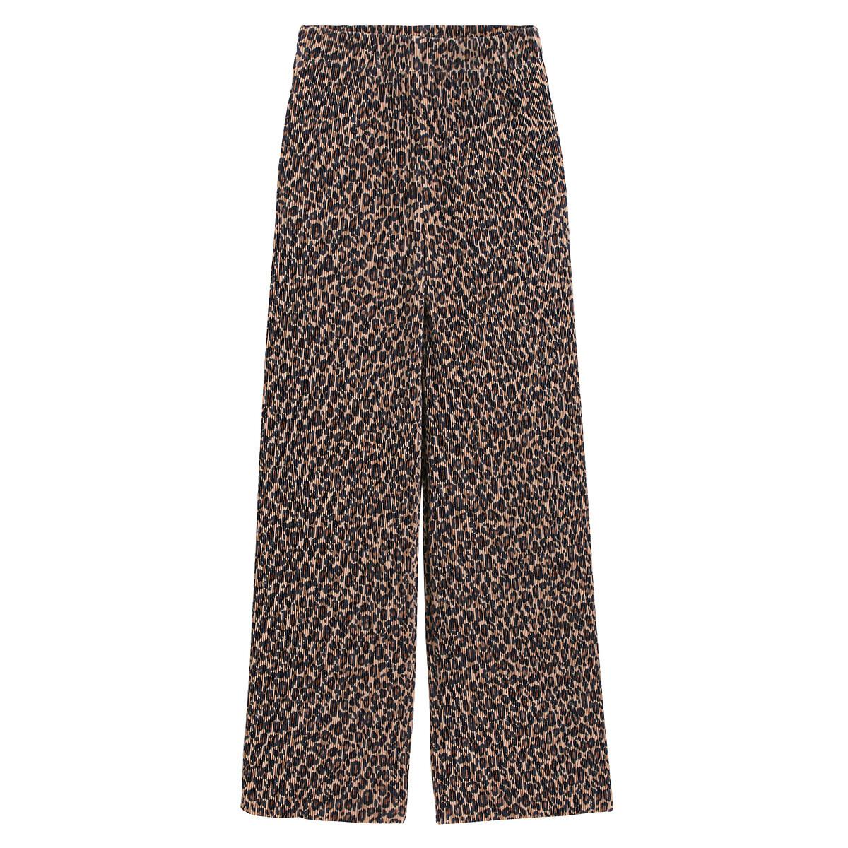 La Redoute Collections  Weite Hose mit Leopardenmuster 