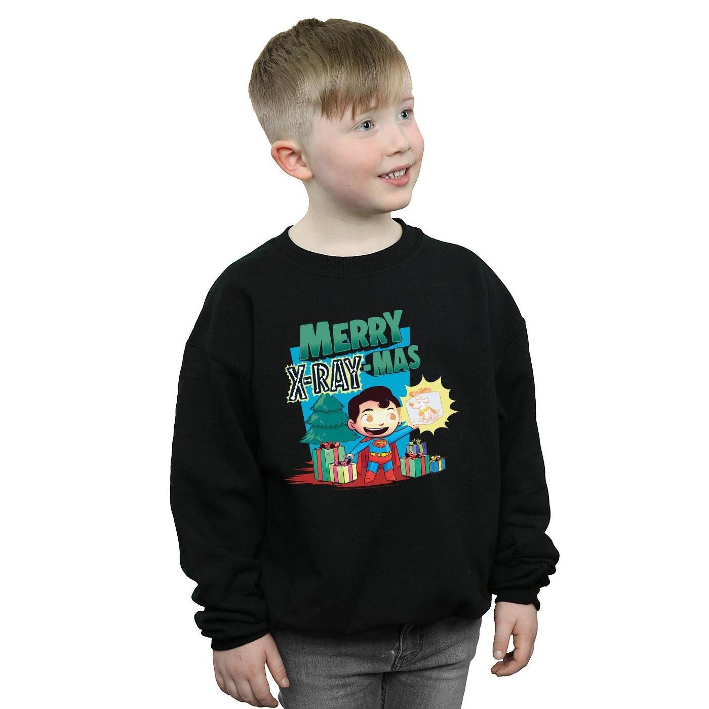 DC COMICS  Super Friends Merry XRayMas Sweatshirt 