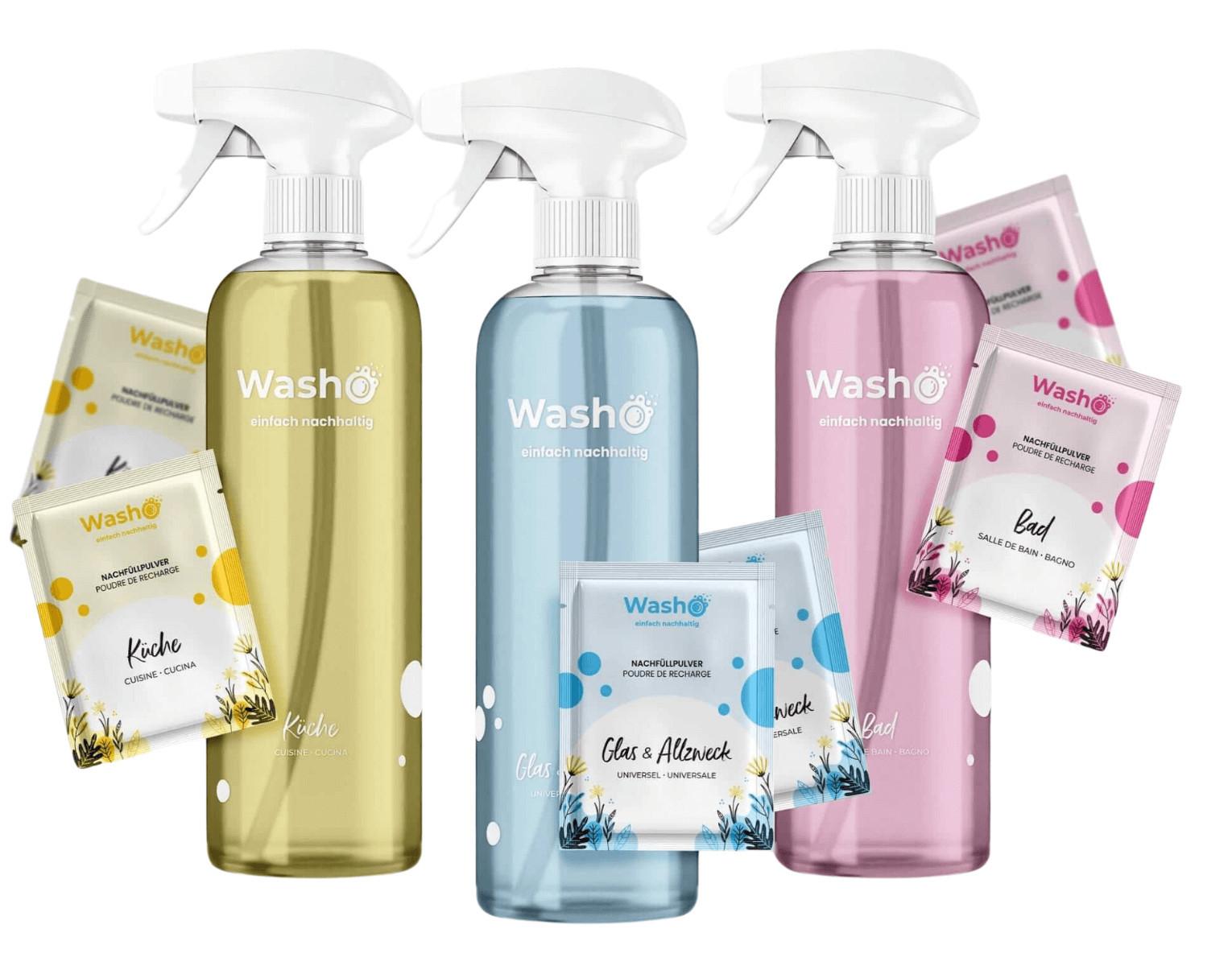 Washo Oberflächenreiniger Putz-Set  