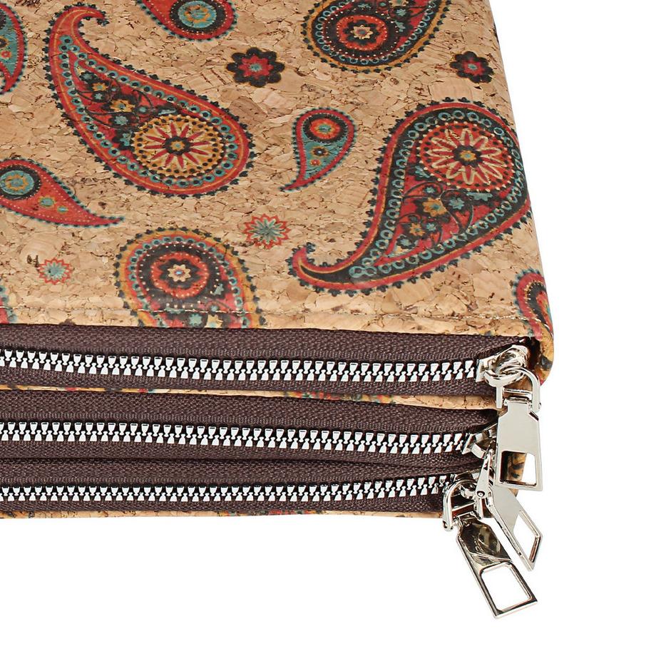 Avizar EcoCork Borsa Telefono Tessuto Sughero  