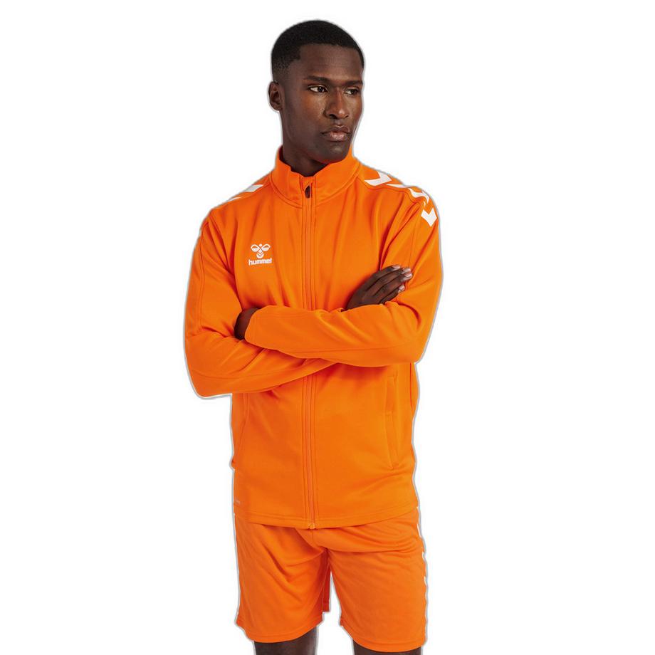 Hummel Core XK Poly Giacca da allenamento con semi-zip  