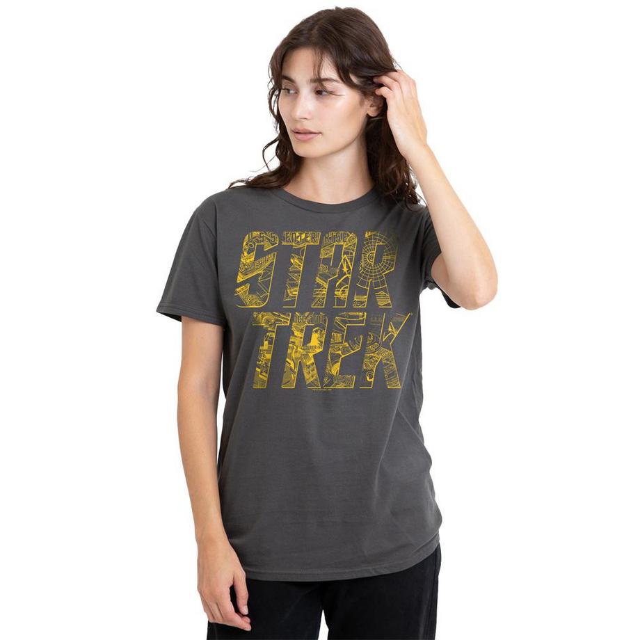 Star Trek Star Trek Enterprise Bedrucktes T-Shirt  
