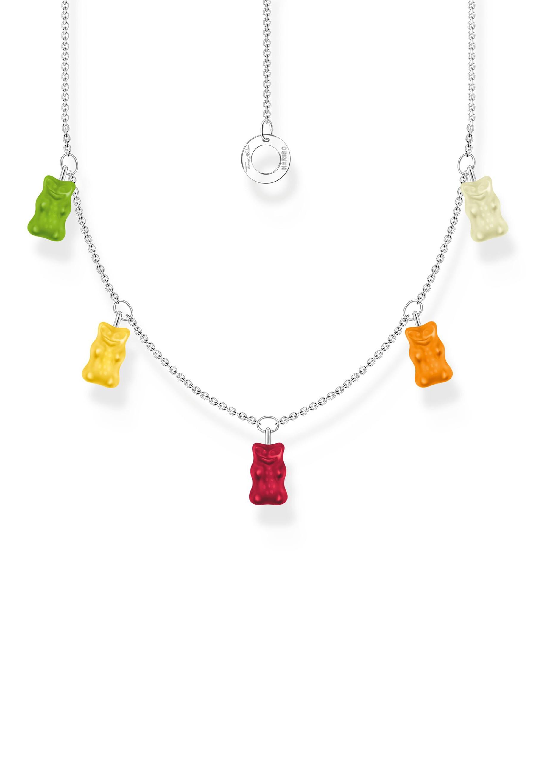 Thomas Sabo  Collier HARIBO Ours d'or coloré 