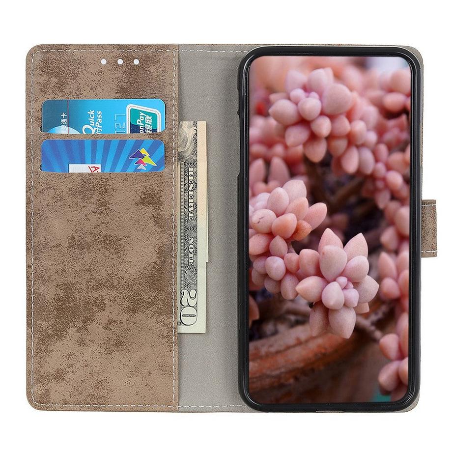 Cover-Discount  iPhone 13 Pro Max - Vintage Etui Wildleder Optik 