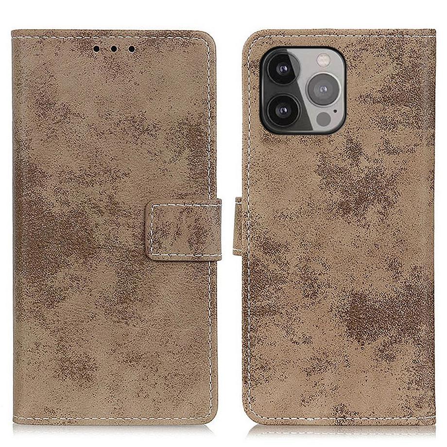 Cover-Discount  iPhone 13 Pro Max - Vintage Etui Wildleder Optik 