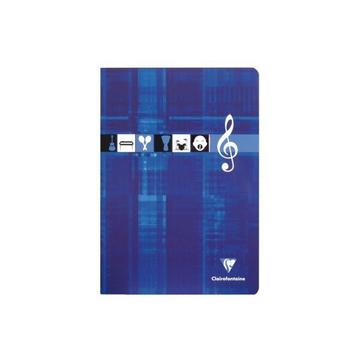 CLAIREFONTAINE Musikheft A4 3114 weiss 24 Blatt